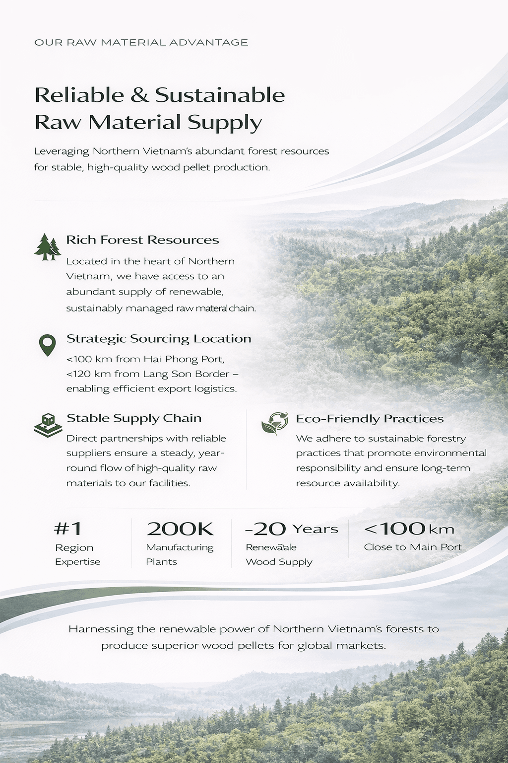 VINA WoodPellet product and packaging presentation